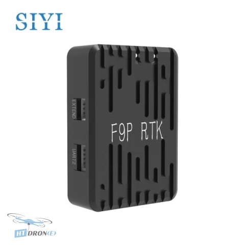 Модуль GPS SIYI F9P-RTK-B SIYI з антеною вид 3/4 найкращий комплект в HTDRONE