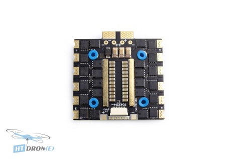 Hobbywing XRotor F7 80A ESC 8S AT-RTF FC - вид ззаду зі з'єднувачами, купити зараз в HTDRONE