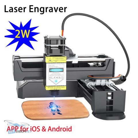 Лазерна головка 3D принтера Easythreed Laser Engraver ETLR002 вид зверху деталі
