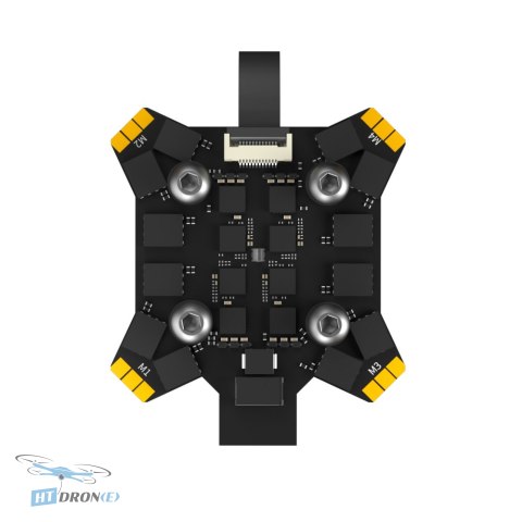 IFlight Borg 5S RX Stack - вид зверху на плату та компоненти, найкращий вибір