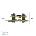 IFlight Borg 5S RX Stack - порівняння розміру з аксесуарами, магазин запчастин для дронів