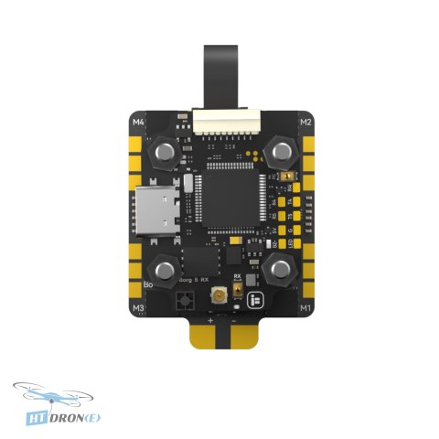IFlight Borg 5S RX Stack вид ззаду з роз'ємами купити зараз в HTDRONE