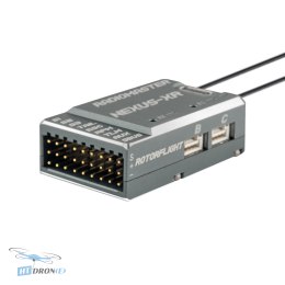 RadioMaster Nexus-XR контролер польоту ExpressLRS Червоний вид з трьох чвертей