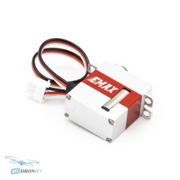 Emax ES9256HV Серво RC 450 - тричетвертний вид з алюмінієвими шестернями