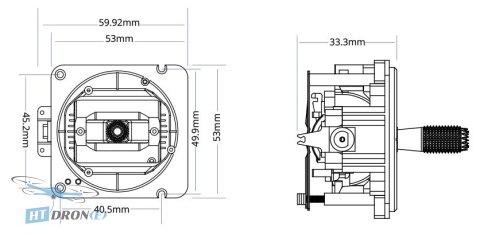 RadioMaster AG02 CNC Hall Gimbal аксесуари та розміри в комплекті найкращий вибір HTDRONE