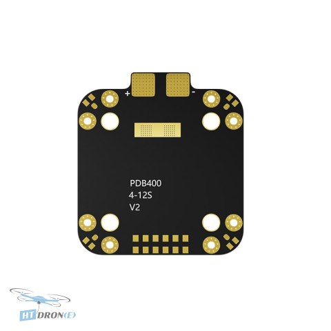 Pilotix PDB400 V2 12S детальний вид компонентів плати розподілу живлення FPV