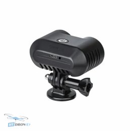 STARTRC Rechargeable searchlight вид збоку роз'єми для зарядки та кріплення