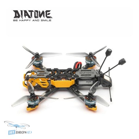 Diatone Roma F5 V2 Vista 4S - задній вид FPV дрона, порти та антени