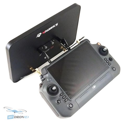 Роз'єми антени 4Hawks Raptor XR для DJI RC Plus M30T - детальний вид ззаду