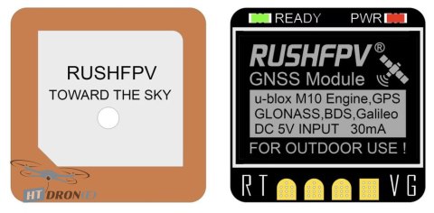 RushFPV GNSS MINI GPS модуль упаковка аксесуари комплект купити зараз