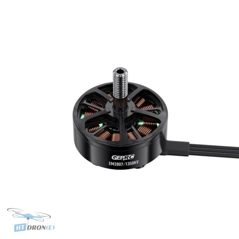 GEPRC EM2807 1350KV FPV двигун крупним планом, вид під кутом, купити зараз в HTDRONE