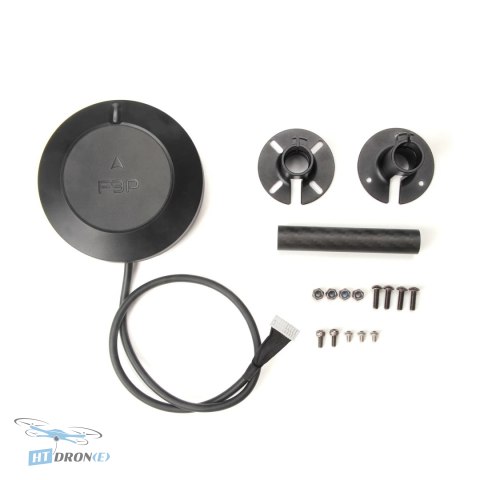 Holybro H-RTK ZED-F9P Rover UART GPS модуль порівняння розміру з аксесуарами ціна