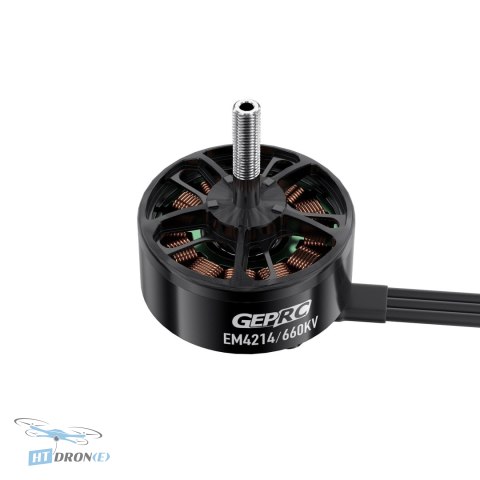 GEPRC EM4214 660KV FPV двигун – вигляд з трьох чвертей, висока якість ціна HTDRONE