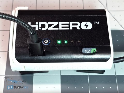 HDZero Battery Case HDZero Rear-Mount вид збоку, ідеальний для монтажу