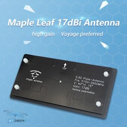 Антена Maple Wireless 17dB RP-AAT для FPV окулярів - бічний вигляд