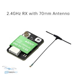 IFlight ELRS 2.4G RX Nano приймач з антеною 70мм для FPV дронів