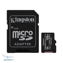 Kingston Canvas Select Plus 128 GB microSDXC UHS-I Class 10 A1 з адаптером SD для дронів та смартфонів