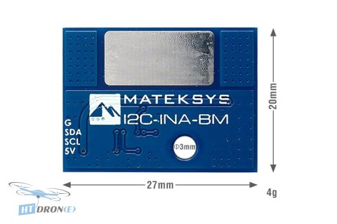 Монітор живлення MATEKSYS i2C-INA-BM