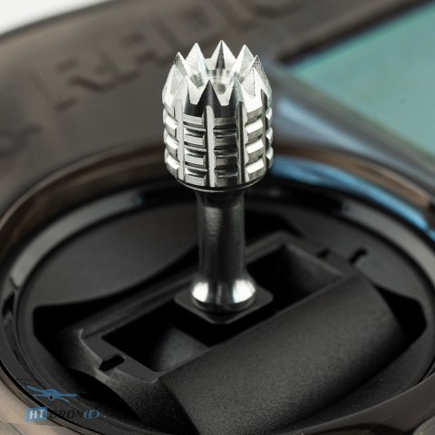 RadioMaster Pocket CC2500 Transparent RC пульт вид зверху деталі PCB