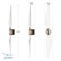 STARTRC LED пропелери DJI Mini 3 Pro вид ззаду деталі кріплення купити зараз