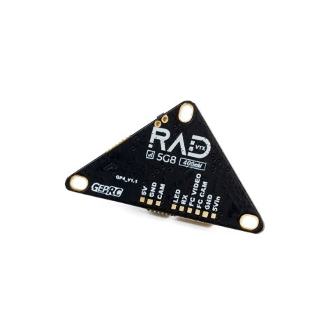 Роз'єми GEPRC RAD Whoop 5.8G 400mW VTX - детальні підключення для FPV дрона