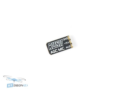 RushFPV AGC Mic Module board RushFPV детальний вигляд модуля мікрофона FPV ціна в магазині HTDRONE