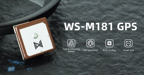 CaddxFPV GPS модуль Walksnail WS-M181 упаковка аксесуари крупний план купити зараз HTDRONE