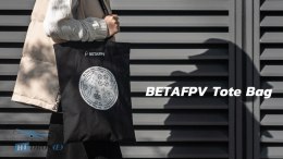 BETAFPV Hand bag BETAFPV зблизька, показує місткість та деталі сумки