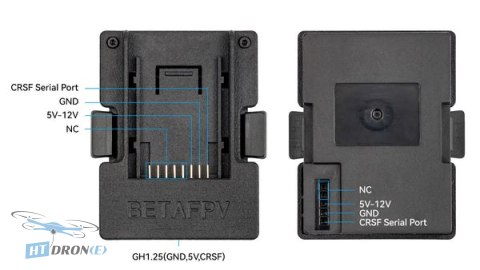 Друкована плата адаптера модуля BETAFPV Micro-Nano, вид зверху, купити зараз