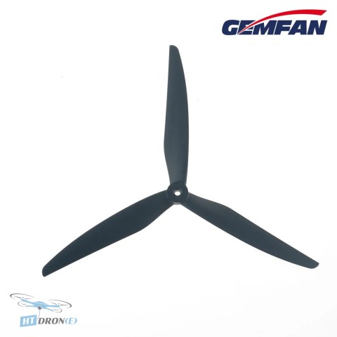 Gemfan 1050-3 Black FPV пропелери зі скловолокна нейлону купити зараз у HTDRONE найкраща ціна