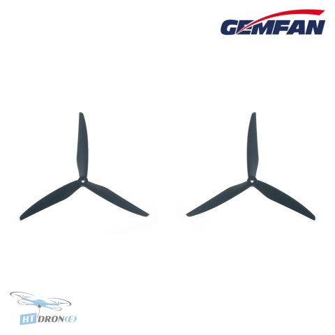 Gemfan 1050-3 Black FPV пропелери деталь кріплення купити найкращі в HTDRONE