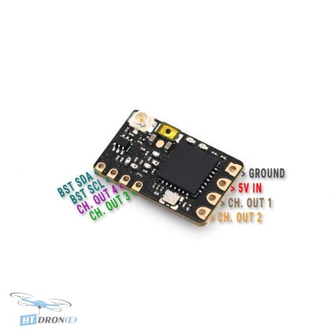 Друкована плата приймача TBS Crossfire Nano Rx (SE) - вид зверху