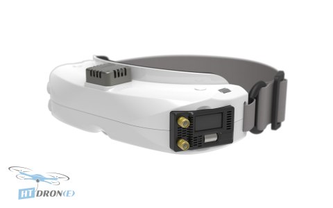 SKYZONE SteadyView X FPV приймач IPS порівняння розміру аксесуари в комплекті