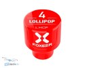 Роз'єм RPSMA антени Foxeer Lollipop 4 Stubby LHCP червоної детальний вид ззаду