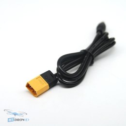 SEQURE кабель живлення XT60 до DC5525 100см чорний основний вигляд товару в магазині HTDRONE