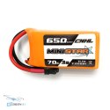 Роз'єм XT30U акумулятора CNHL MiniStar Lipo 3S 11.1V 650mAh 70C ціна в HTDRONE