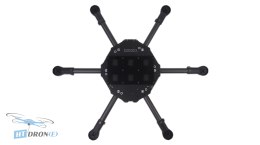 Детальний вид рами FPV Pilotix Spider6 V2 10 дюймів carbon Partizan купити