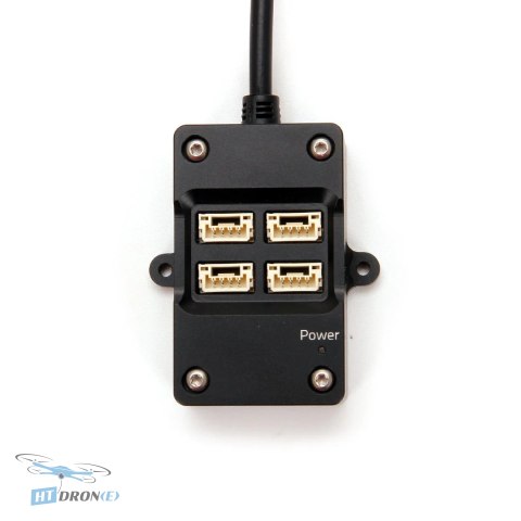 Вид зверху модуля Holybro CAN HUB з кабелем 42 см – деталі друкованої плати PCB