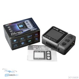 Зарядний пристрій SkyRC B6neo Smart 200W PD 80W чорно-сірий основний вигляд купити в HTDRONE