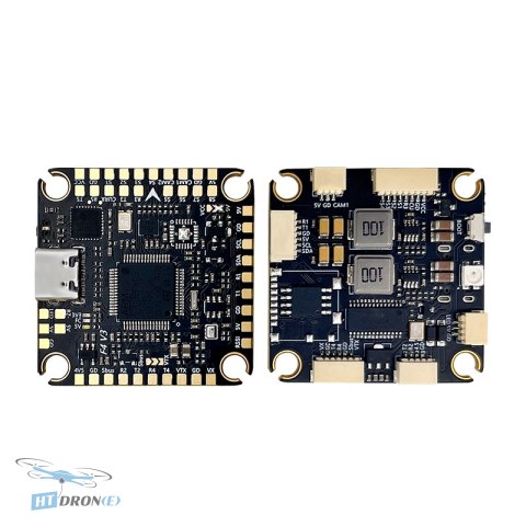 Pilotix F405 V3 ICM42688 FPV польотний контролер верхній вид друкована плата PCB деталі