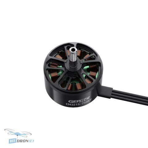 Верхня поверхня двигуна GEPRC EM3215 750KV - вид зверху на кріплення