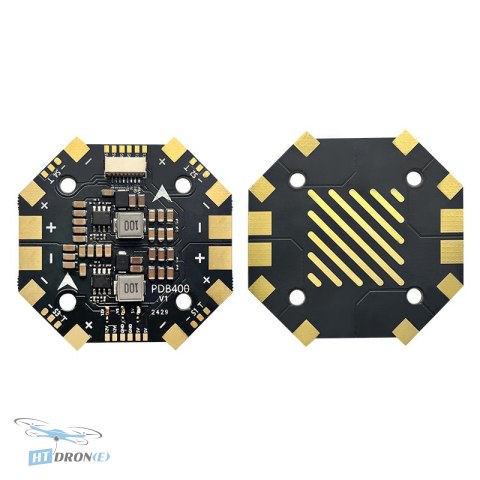 Pilotix PDB400 8S 400A основний вигляд плати розподілу живлення FPV
